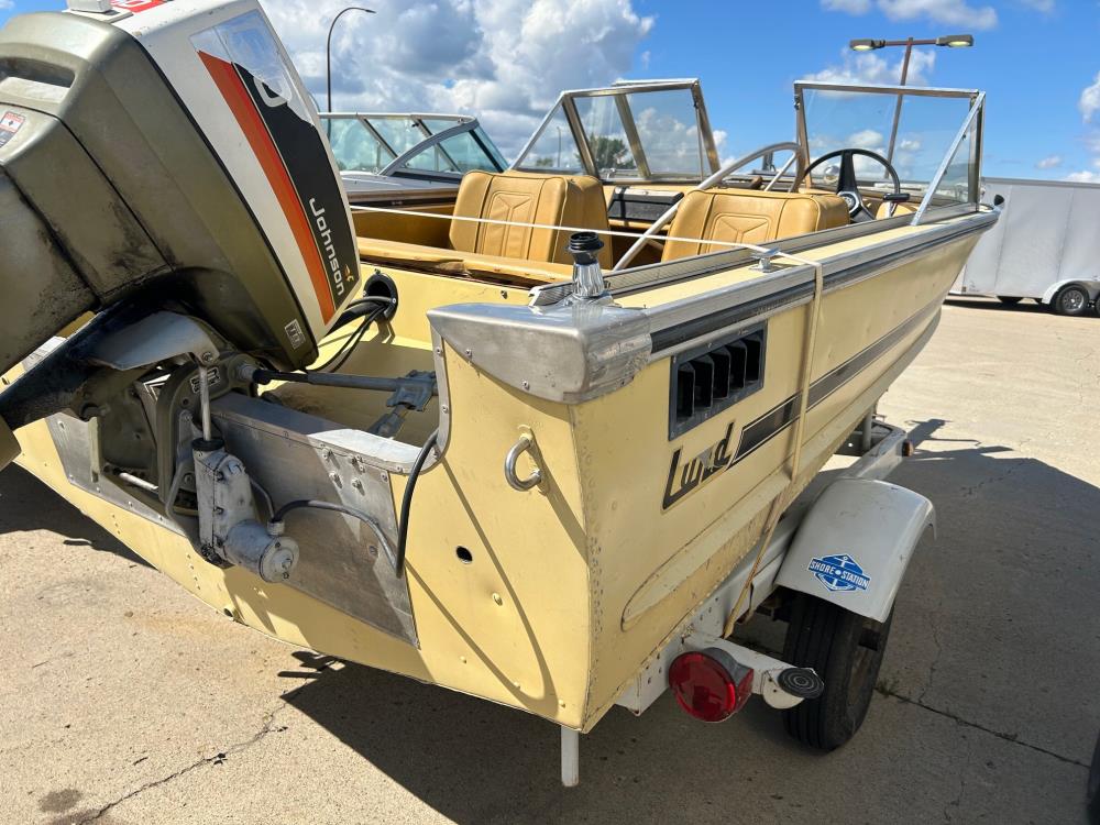 1974 LUND 15 FT SHELL BOAT BETSY